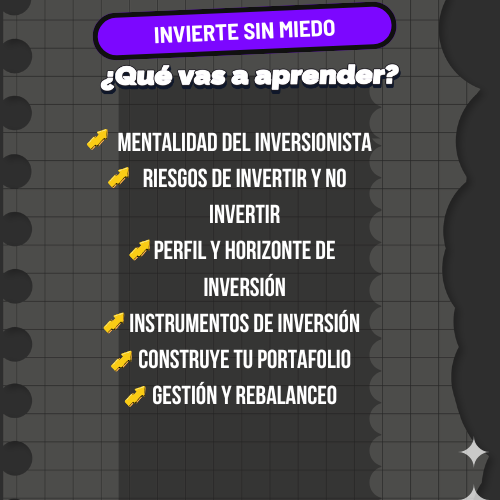 Taller Invierte sin miedo