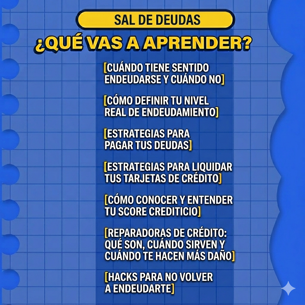 Sal de Deudas Sin Volverte a Hundir